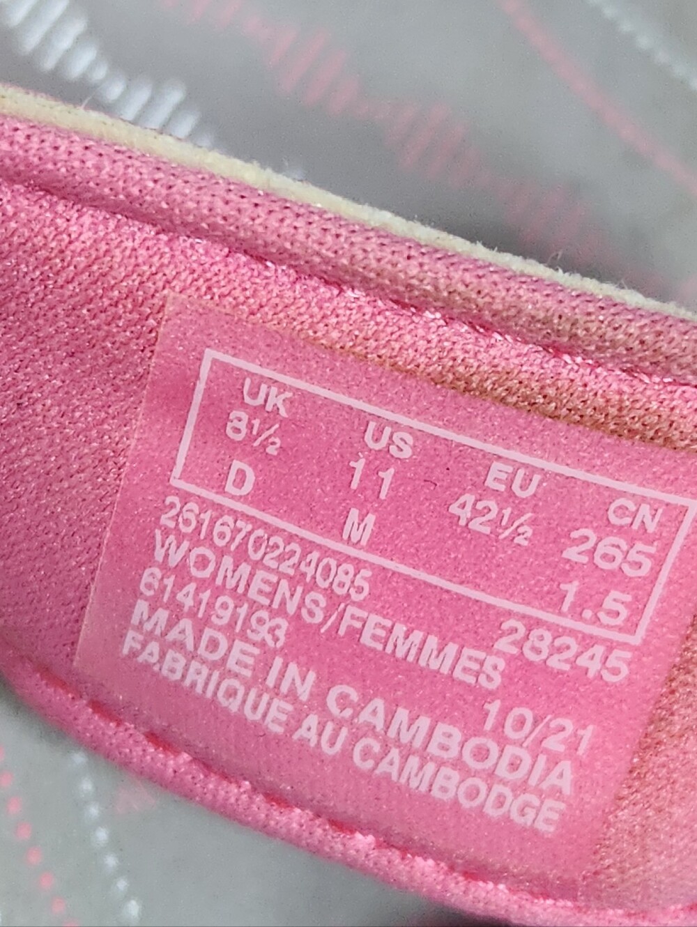 Clarks Cloudsteppers Pink Sandals - Picture 9 of 9